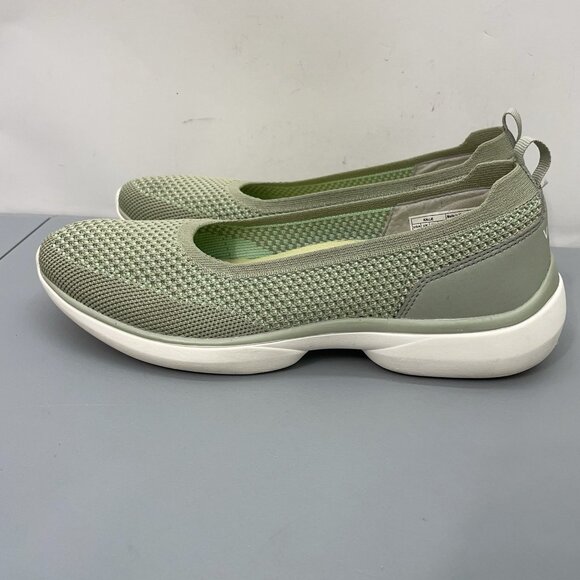 Vionic Kallie Loafers Shoes Walking Comfort Casual Knit Slip On Green Womens 7.5 - Picture 6 of 13